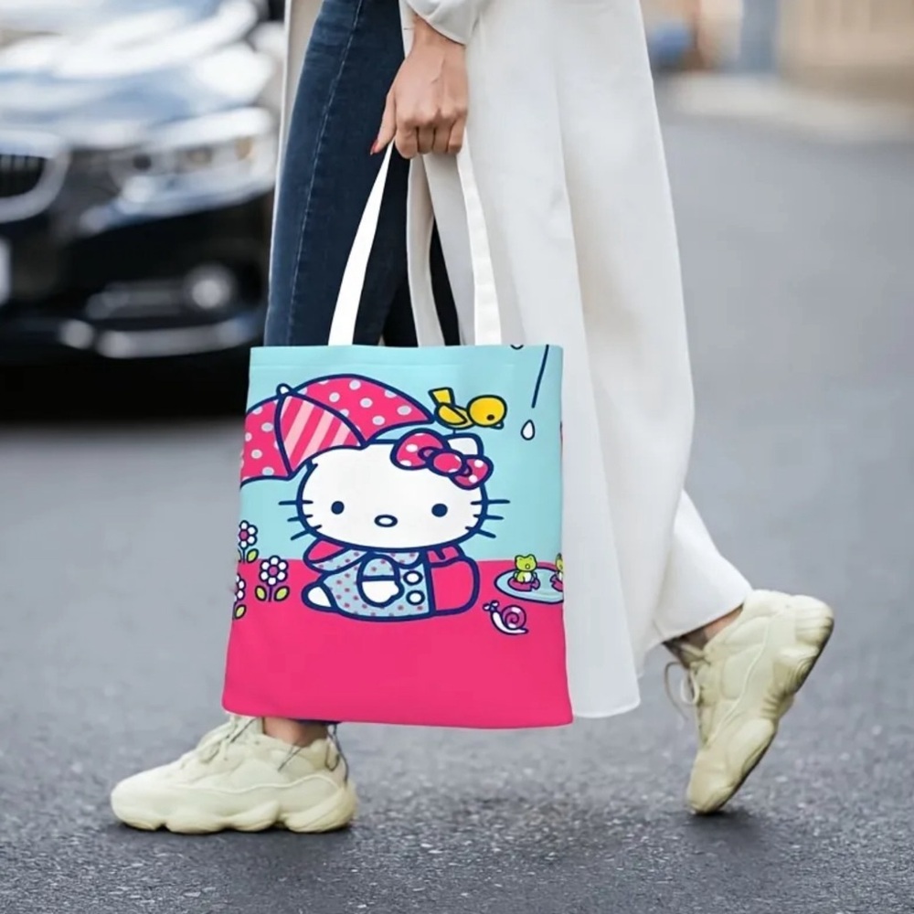 Hello Kitty polyester tote bag
